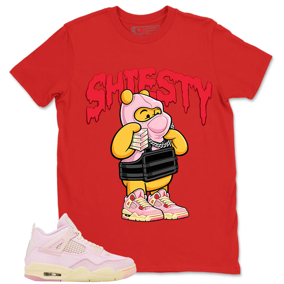 Pink Iced Carmine 4s Zadago Shirt Shiesty Pooh Graphic