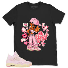 Pink Iced Carmine 4s Zadago Shirt Talk To The Hand Graphic