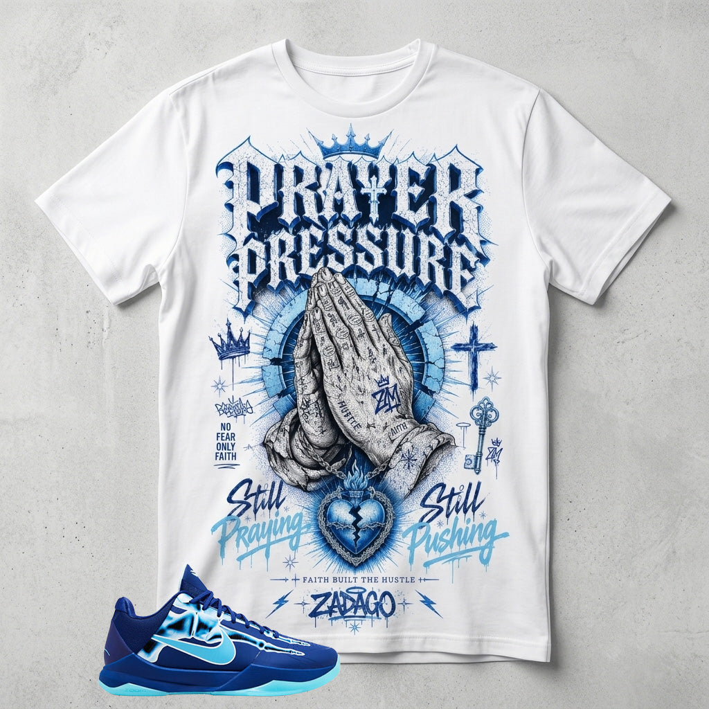 Prayer Pressure Graphic Tee - Shirt To Match Kobe 5 Protro X-Ray
