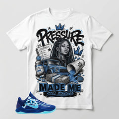 Pressure Made Me Standing Graphic Tee - Shirt To Match Kobe 5 Protro X-Ray