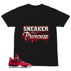 Princess Sneaker Shirt - Match Air Jordan 4 Toro Bravo