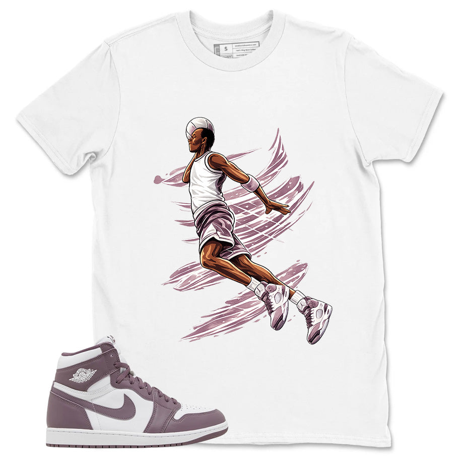 Purple Mauve 1s Zadago Shirt Air Ball Graphic