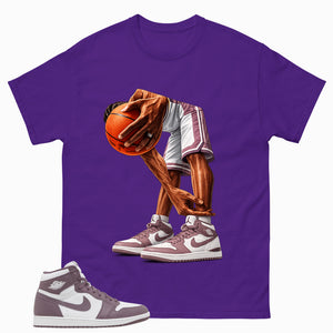 Purple Mauve 1s Zadago Shirt Ball Time Graphic