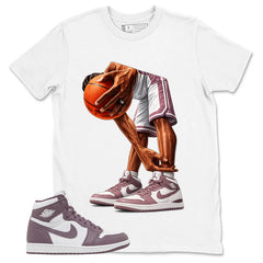 Purple Mauve 1s Zadago Shirt Ball Time Graphic