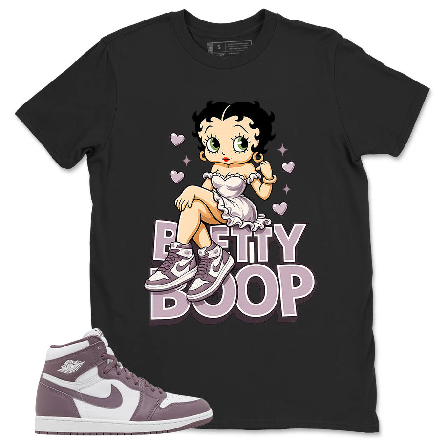 Purple Mauve 1s Zadago Shirt Betty Boop Graphic