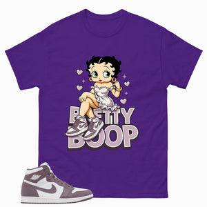 Purple Mauve 1s Zadago Shirt Betty Boop Graphic