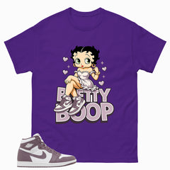 Purple Mauve 1s Zadago Shirt Betty Boop Graphic