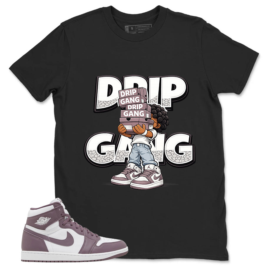 Purple Mauve 1s Zadago Shirt Drip Gang Graphic