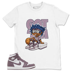 Purple Mauve 1s Zadago Shirt Got Em Dope Graphic