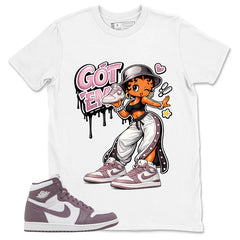 Purple Mauve 1s Zadago Shirt Got Em Lady Graphic