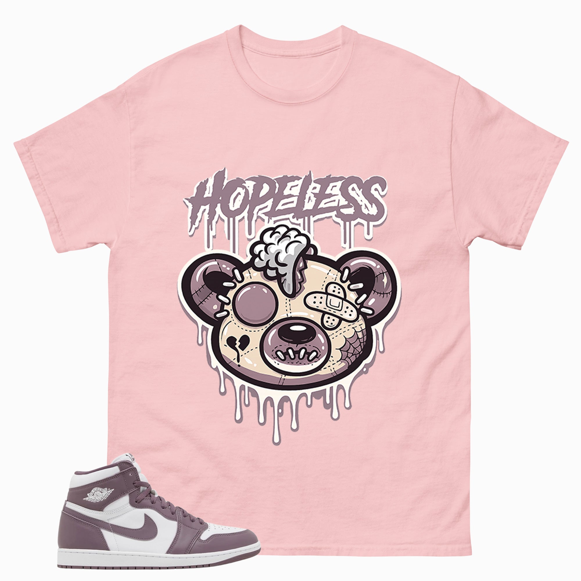 Purple Mauve 1s Zadago Shirt Hopeless Graphic