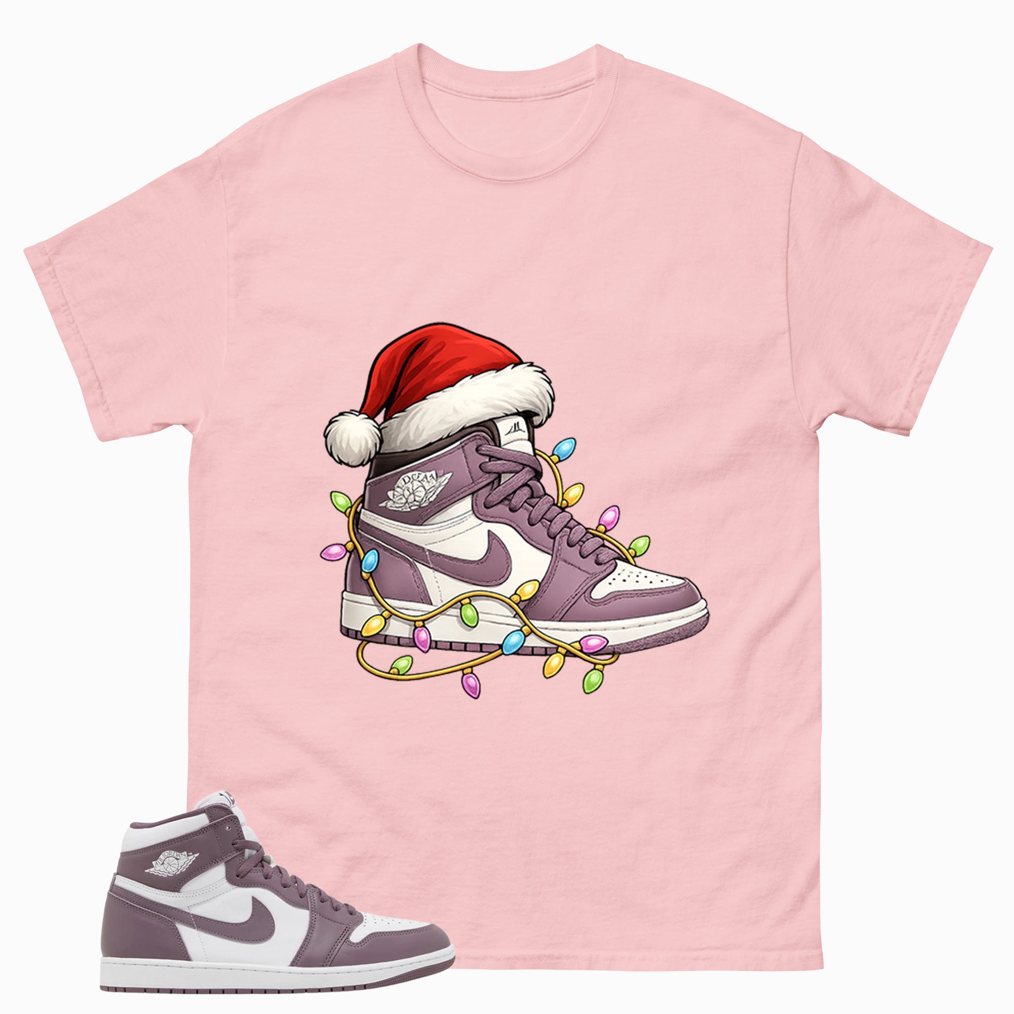 Purple Mauve 1s Zadago Shirt Kickmas Graphic