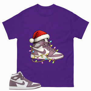 Purple Mauve 1s Zadago Shirt Kickmas Graphic