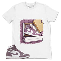 Purple Mauve 1s Zadago Shirt New Kicks Graphic