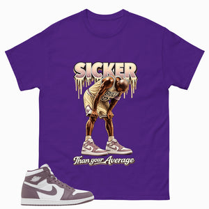 Purple Mauve 1s Zadago Shirt Sicker Than Your Average Graphic