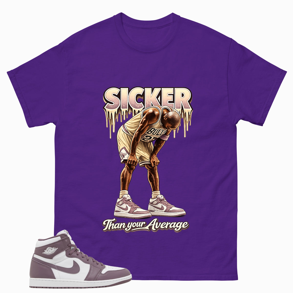 Purple Mauve 1s Zadago Shirt Sicker Than Your Average Graphic