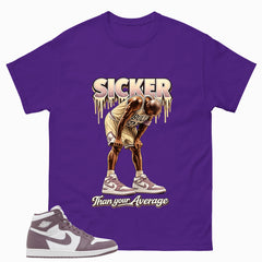 Purple Mauve 1s Zadago Shirt Sicker Than Your Average Graphic