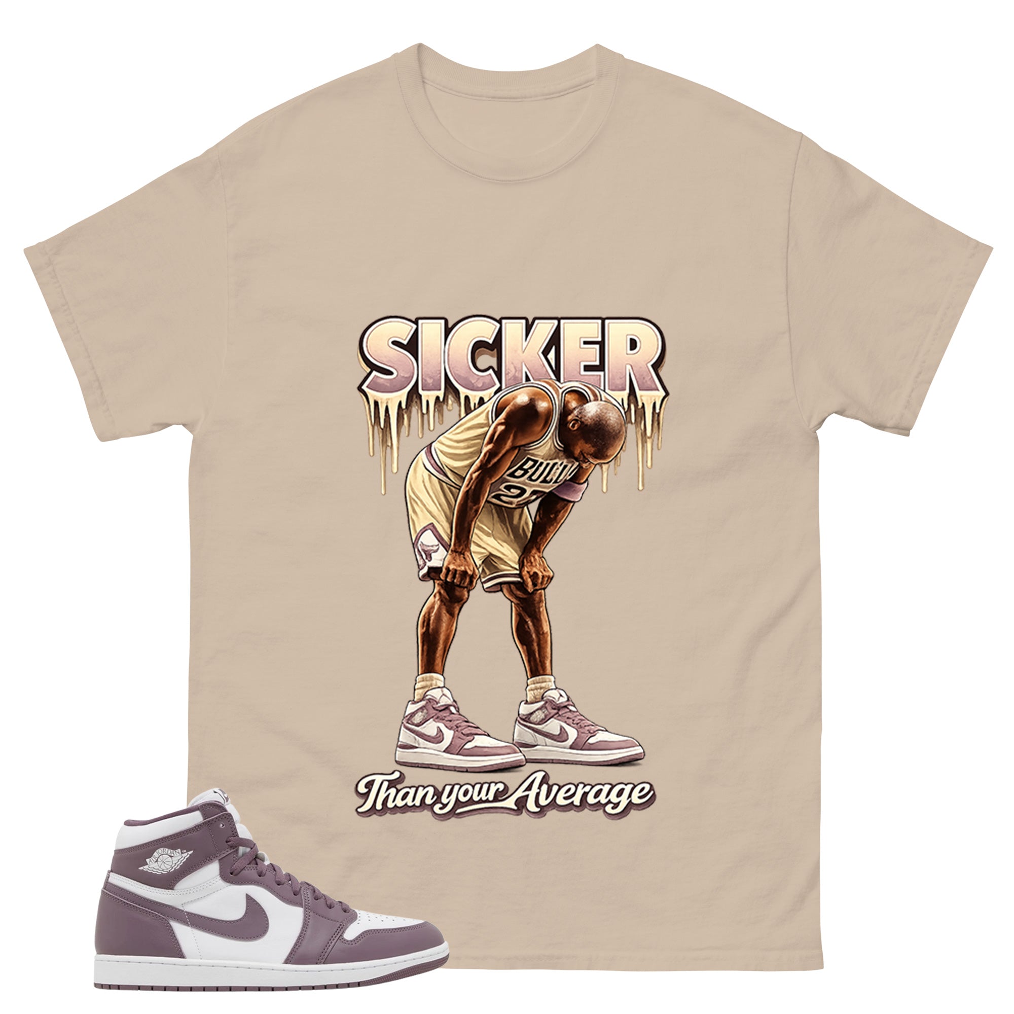 Purple Mauve 1s Zadago Shirt Sicker Than Your Average Graphic