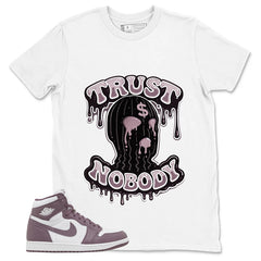 Purple Mauve 1s Zadago Shirt Trust Nobody Graphic