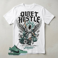 Quiet Hustle Graphic Tee - Shirt To Match Kobe 4 Protro Girl Dad