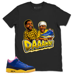 Racer Blue Brazil 3s Zadago Shirt Daaamn Sneaker Graphic