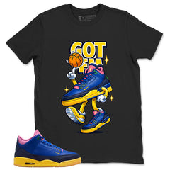 Racer Blue Brazil 3s Zadago Shirt Got 'Em Bread Graphic