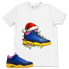 Racer Blue Brazil 3s Zadago Shirt Kickmas Graphic