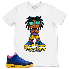 Racer Blue Brazil 3s Zadago Shirt Paper Chaser Graphic