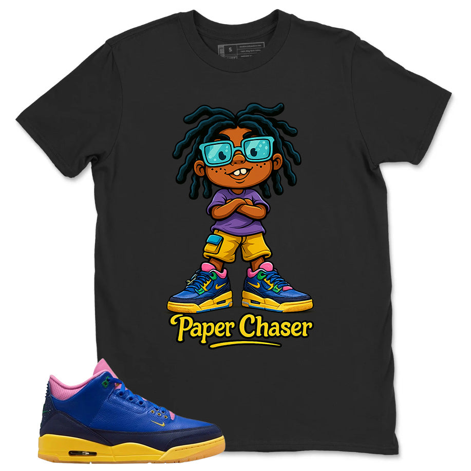 Racer Blue Brazil 3s Zadago Shirt Paper Chaser Graphic