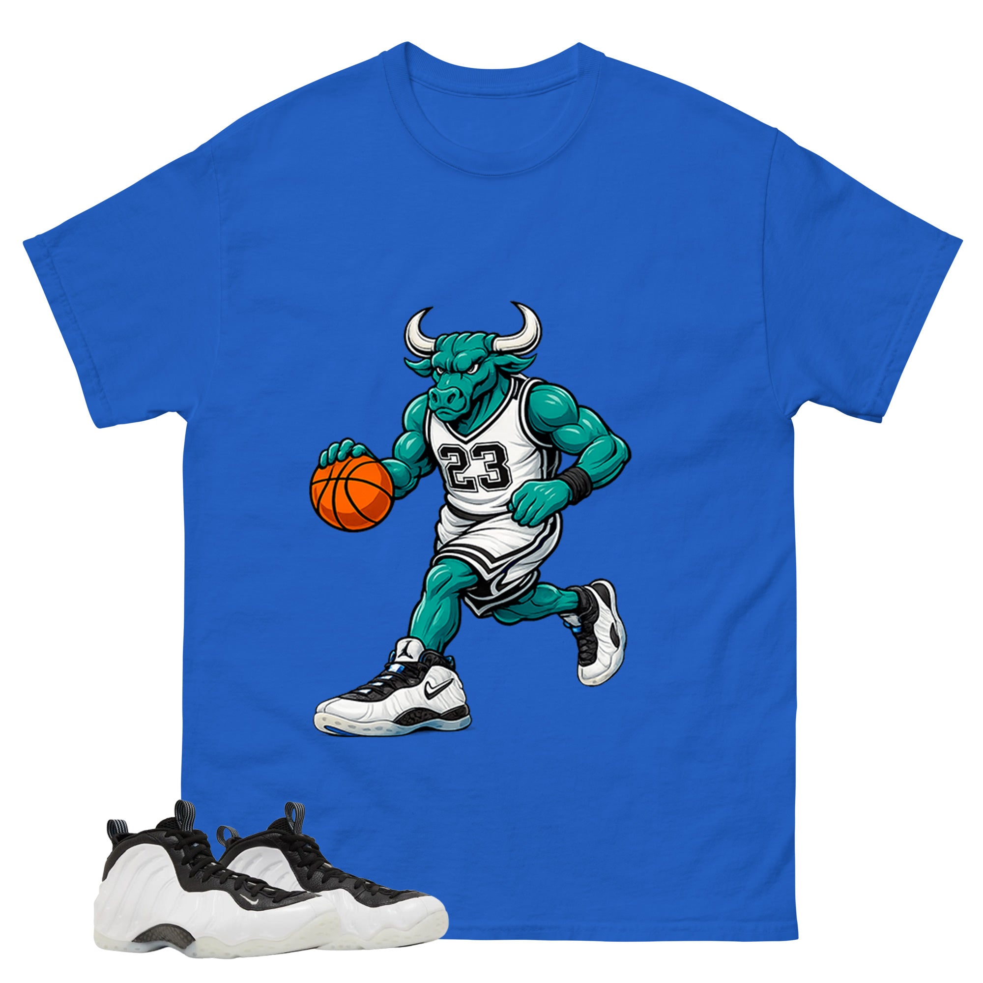 Raging Bull Graphic Tee - Shirt to Match Air Foamposite One Penny
