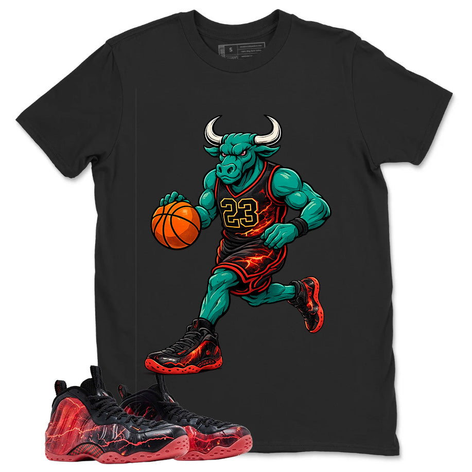 Raging Bull Graphic Tee, Shirt to Match Air Foamposite Stranger Things, Air Foamposite Unisex Blue Shirt