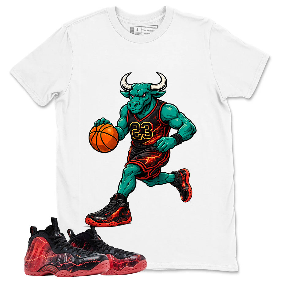 Raging Bull Graphic Tee, Shirt to Match Air Foamposite Stranger Things, Air Foamposite Unisex Blue Shirt