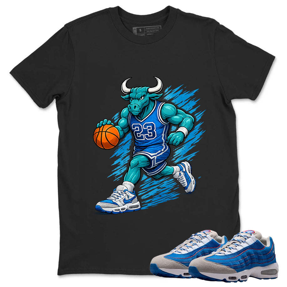 Raging Bull Graphic Tee, Shirt to Match Air Max 95 Big Bubble Blue, Air Max 95 Big Bubble Blue Lawson Unisex Shirt