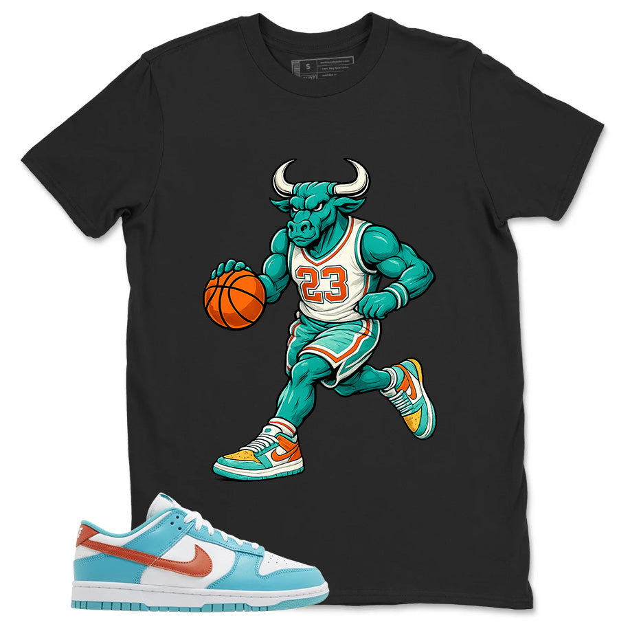 Raging Bull Shirt - Match Green Dunk Low Miami Dolphins