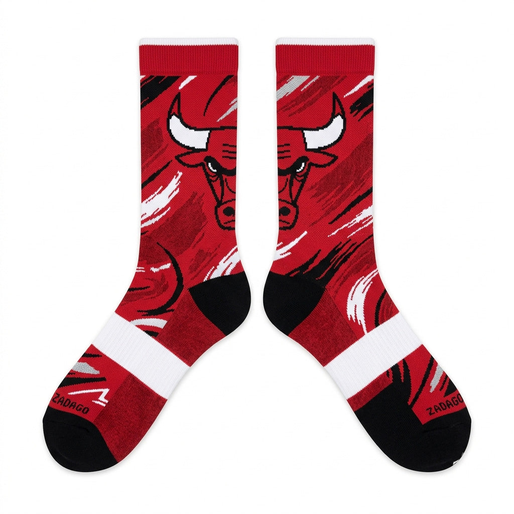 Raging Bull Socks – Air Jordan 5 Inspired Mid-Calf Unisex Crew Socks