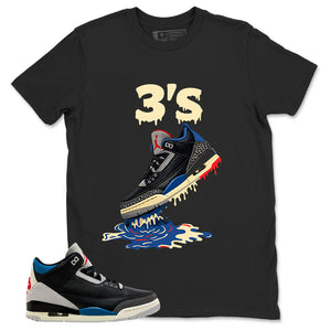 Rare Air 3s Zadago Shirt 3's Dripping Graphic