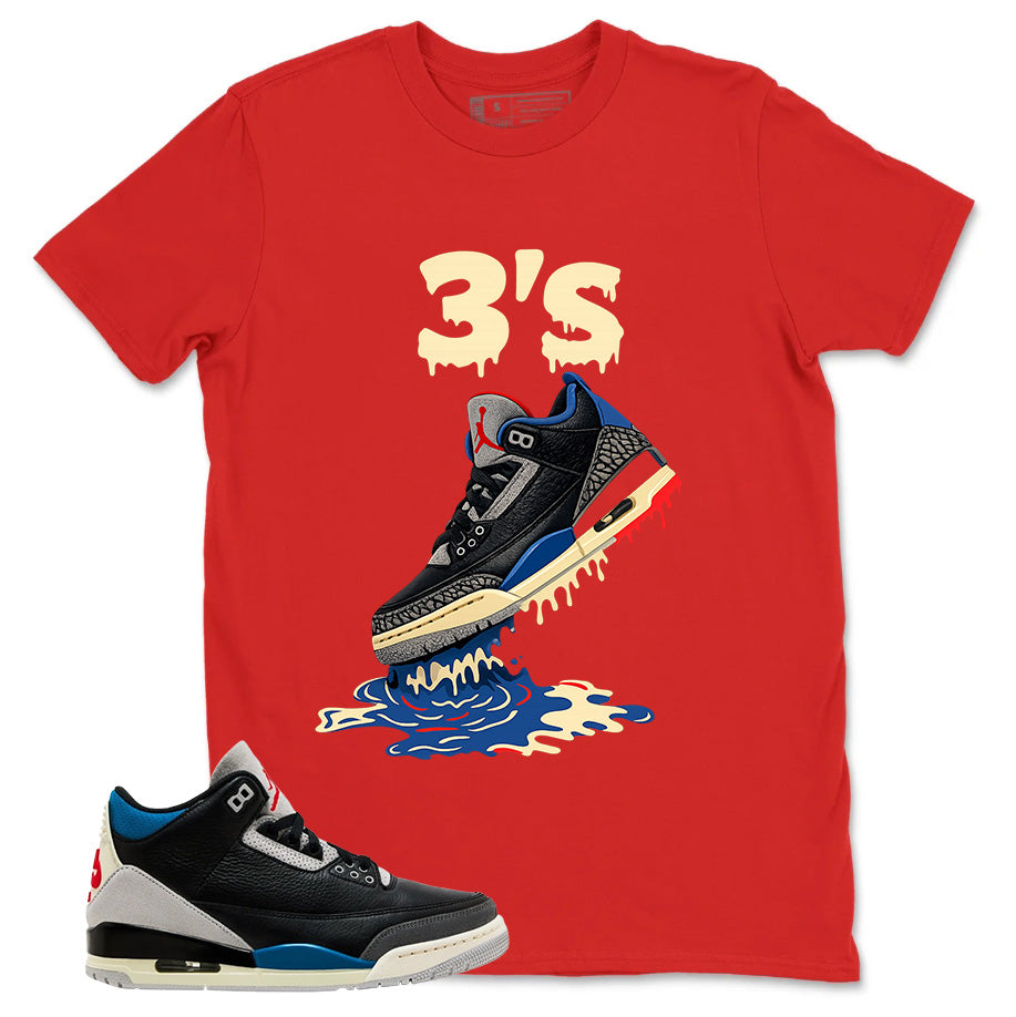 Rare Air 3s Zadago Shirt 3's Dripping Graphic