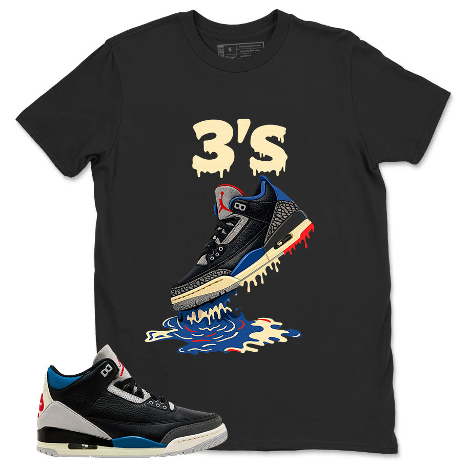 Rare Air 3s Zadago Shirt 3's Dripping Graphic