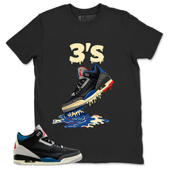 Rare Air 3s Zadago Shirt 3's Dripping Graphic