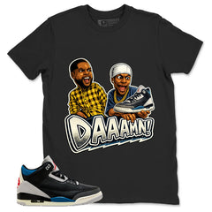 Rare Air 3s Zadago Shirt Daaamn Sneaker Graphic