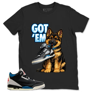 Rare Air 3s Zadago Shirt Got Em German Shepherd Graphic