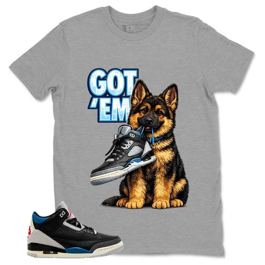 Rare Air 3s Zadago Shirt Got Em German Shepherd Graphic