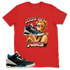 Rare Air 3s Zadago Shirt Kiss My Airs Graphic