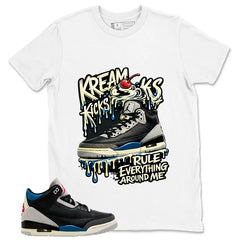 Rare Air 3s Zadago Shirt Kream Kicks Graphic