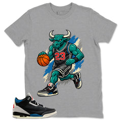 Rare Air 3s Zadago Shirt Raging Bull Graphic