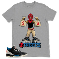 Rare Air 3s Zadago Shirt Runnin The Street Graphic