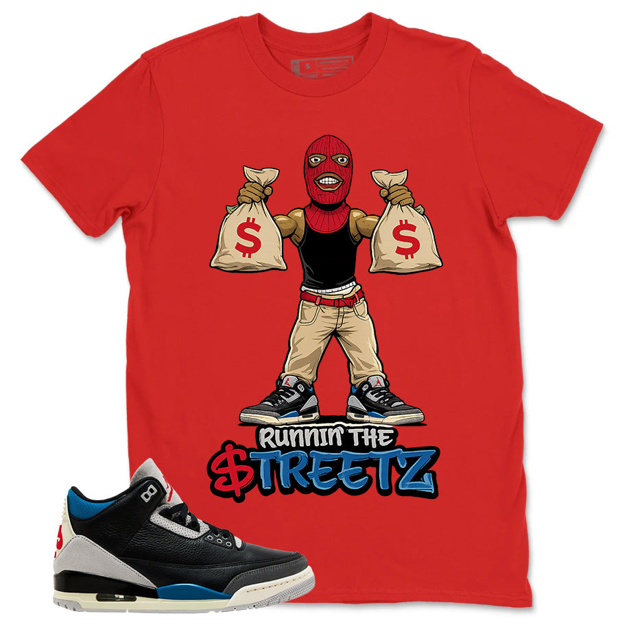 Rare Air 3s Zadago Shirt Runnin The Street Graphic