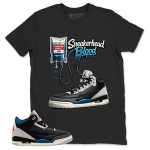 Rare Air 3s Zadago Shirt Sneakerhead Blood Graphic
