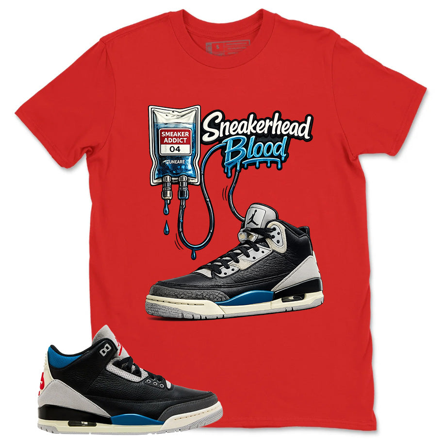Rare Air 3s Zadago Shirt Sneakerhead Blood Graphic