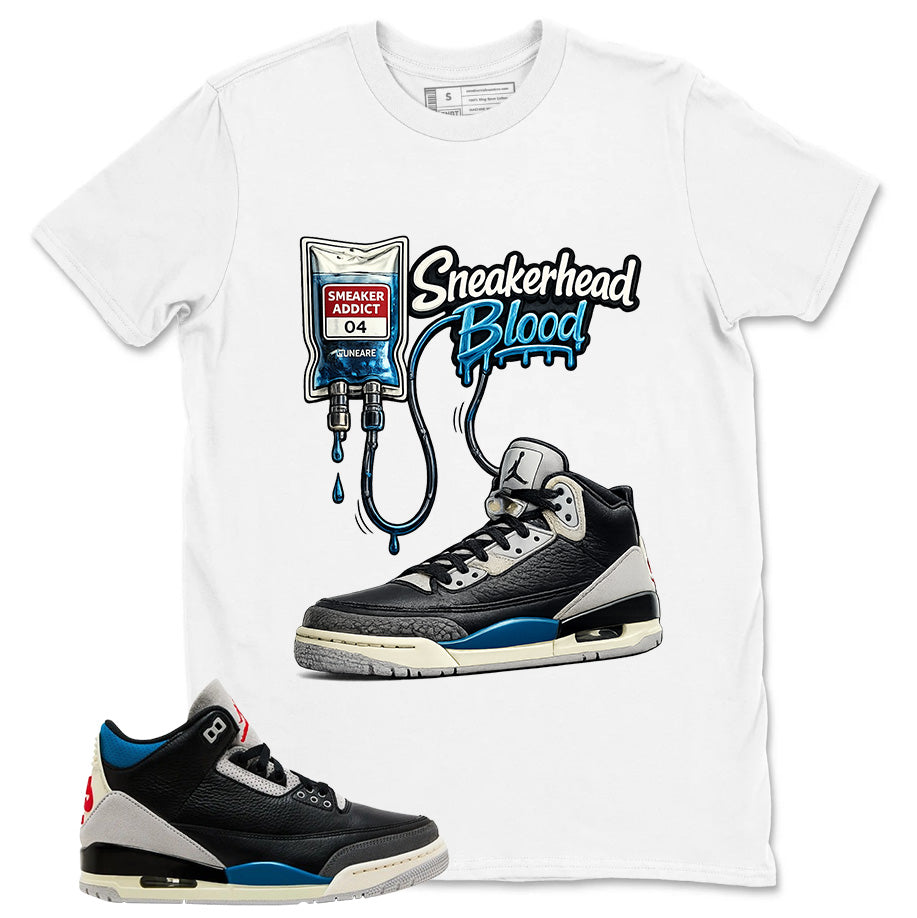 Rare Air 3s Zadago Shirt Sneakerhead Blood Graphic